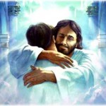 Jesus hugs