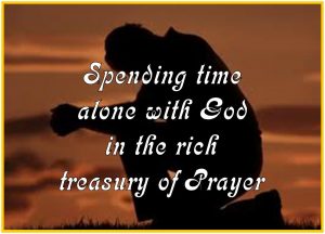 Prayer Alone with God