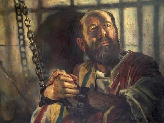 paul in chains