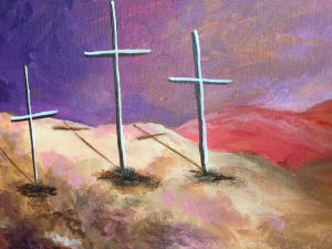 Three Cross Painting